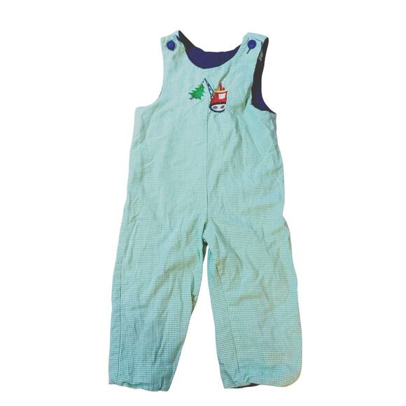 Holiday Themed Jon Jon’s Size 4 - Picture 1 of 5